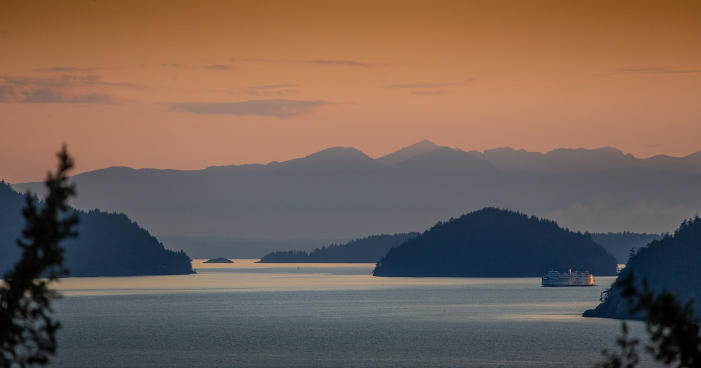 Coastal landscape shaped by ocean, rock, and rainforest
