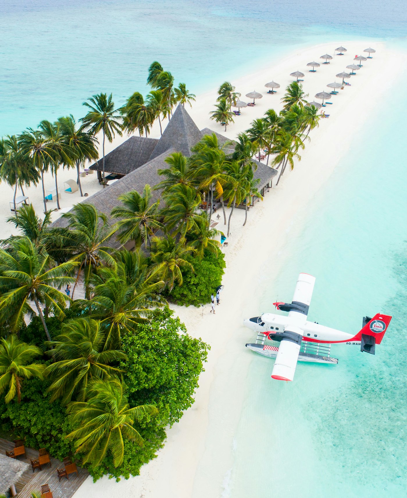 A scenic flight connecting mountain valleys and clear lakes