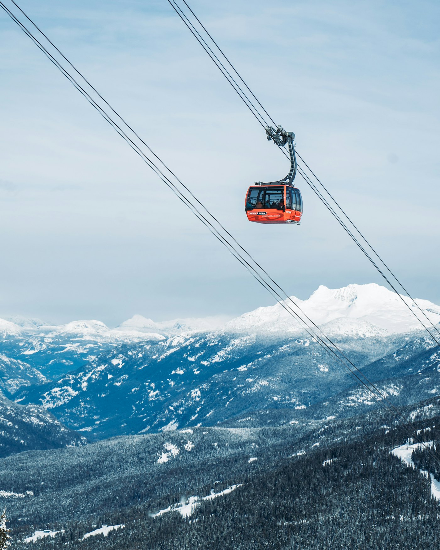 Elevated access opening onto broad mountain views