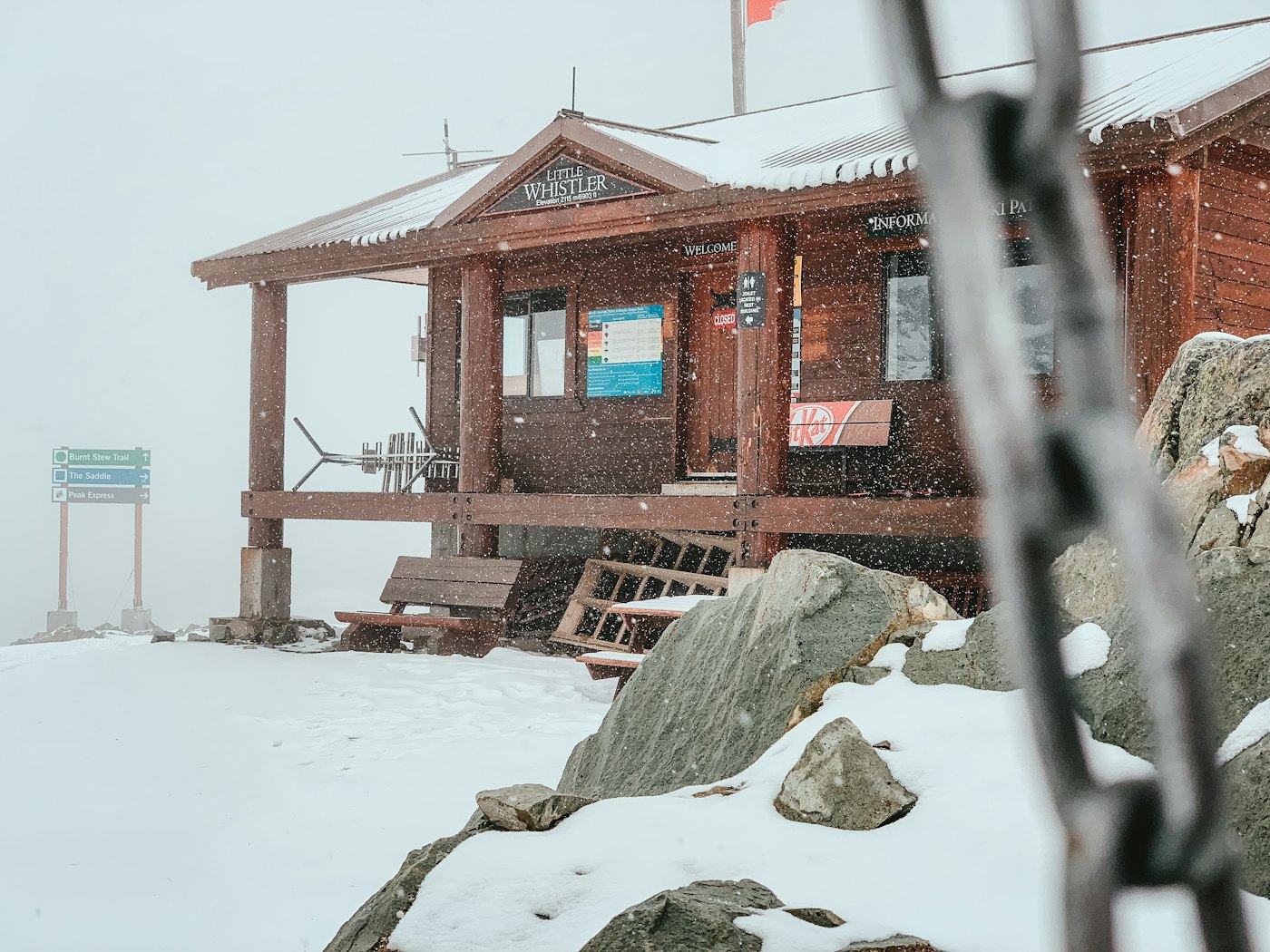 A private mountain retreat surrounded by snowy peaks