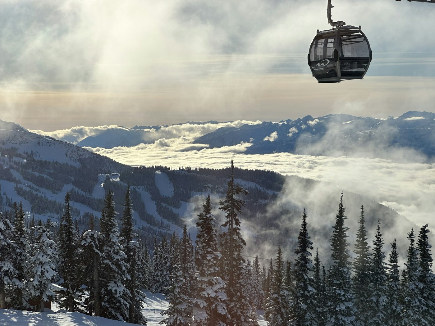 Remote alpine terrain above the forests and valleys of the Kootenays